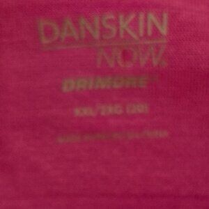 Hot pink Danskin workout shirt 2xl